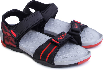 

Lancer Men Black Sports Sandals