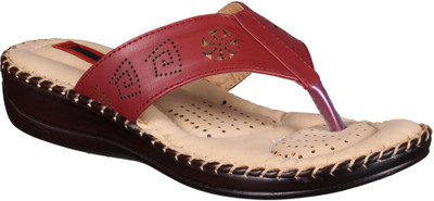 

1 WALK Women Maroon Flats