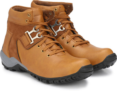 

RESTINFOOT Casuals For Men(Gold, Teak