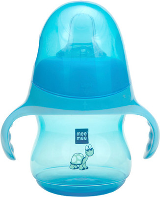 

MeeMee Bite Resistant Soft Spout Sipper Cup (Blue) 230 ml(Blue)