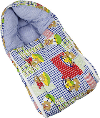 

Smilemakers Baby Comfort Sleeping Carry Bag Sleeping Bag(Multicolor, Blue