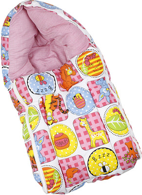 

Smilemakers Baby Comfort Sleeping Carry Bag Sleeping Bag(Multicolor, Pink