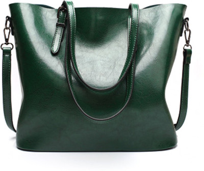 

Urbantra Women Casual Green Leatherette Sling Bag