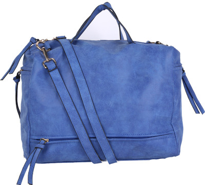 

Urbantra Women Casual Blue Leatherette Sling Bag