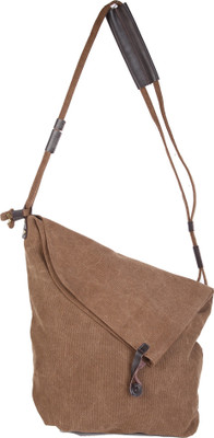 

Urbantra Women Casual Brown Canvas Sling Bag