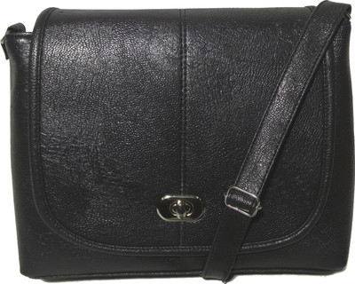 

AZED Collections Women Casual Black PU Sling Bag