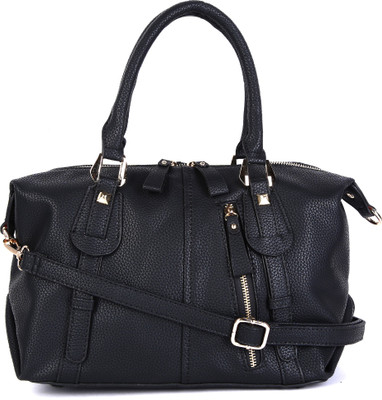 

Urbantra Women Casual Black Leatherette Sling Bag