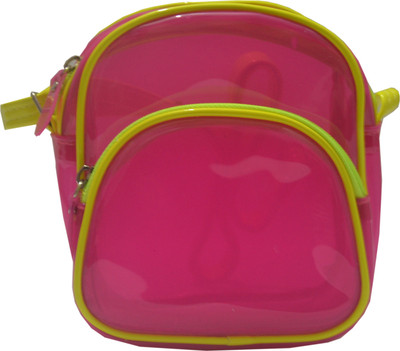 

ADORSY Girls Casual Pink Nylon Sling Bag