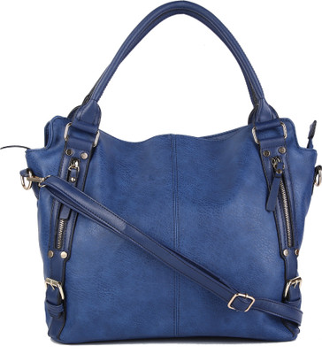 

Urbantra Women Casual Blue Leatherette Sling Bag