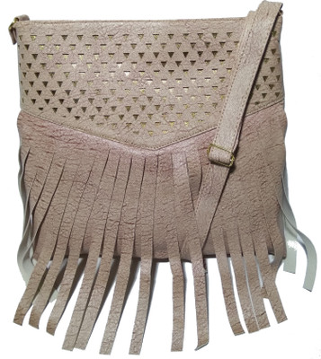 

AZED Collections Women Casual Grey PU Sling Bag