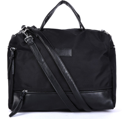 

Urbantra Women Formal Black Nylon Sling Bag