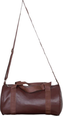 

Smart WARE SPORTS LEATHRITE GYM BAG(Brown, Kit Bag)