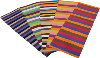 

Ryan Striped 100% Cotton Handwoven Yoga/exercise Mat-(Only We Get the Available Design) Multicolor 3 mm Yoga Mat
