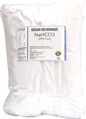 

CERO SODIUM BICARBONATE 99%Pure [NaHCO3] CAS: 144-55-8 (1 Kg) Stain Remover