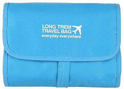 

ClickUS Multifunctional Travelling Storage Organizer Pouch Long Term Travel Bag(Blue)