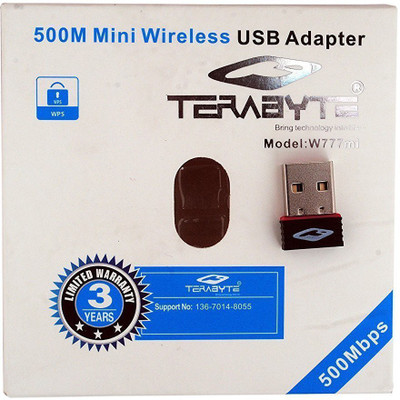 

Nero Edge TeraByte Wi-Fi Receiver 2.4Ghz 802.11B/G/N 2.0 Wireless Wi-Fi Network USB Adapter(Black)