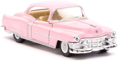 

Kinsmart 5" 1:43 Scale 1953 Cadillac Series 6R Coupe GM Diecast Model Car Door Openable and Pull Back Action From Flying Toyszer(Pink)