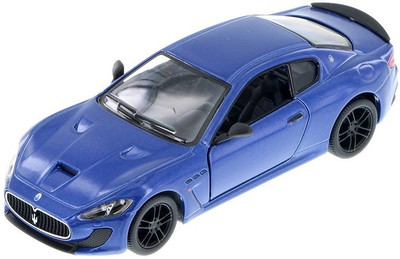 

Kinsmart 5" 1:38 Scale Gran Turismo MC Stradale Diecast Model Car Door Openable and Pull Back Action From Flying Toyszer(Blue)