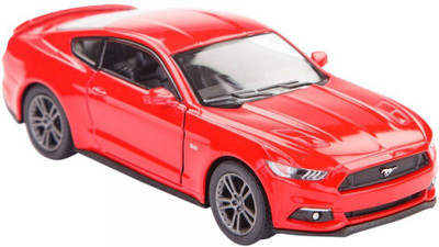

Kinsmart 5" 1:38 Scale 2015 Ford Mustang GT Diecast Model Car Door Openable and Pull Back Action From Flying Toyszer(Red)