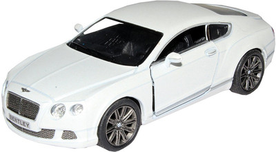 

Kinsmart 1:38 Scale 2012 Bentley Continental GT Speed Model Car Door Openable and Pull Back Action From Flying Toyszer(White)