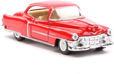 

Kinsmart 5" 1:43 Scale 1953 Cadillac Series 6R Coupe GM Diecast Model Car Door Openable and Pull Back Action From Flying Toyszer(Red)