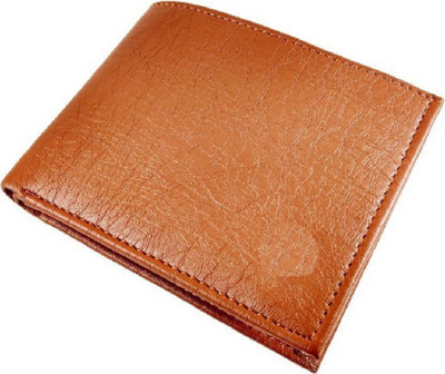 FRS Men Tan Artificial Leather Wallet(15 Card Slots)