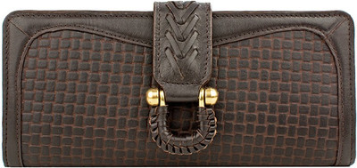 

Hidesign Women Casual Brown Genuine Leather Wallet(13 Card Slots)