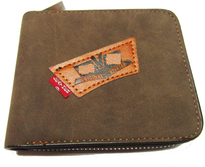

Poland Boys Tan Artificial Leather Wallet(5 Card Slots), Brown