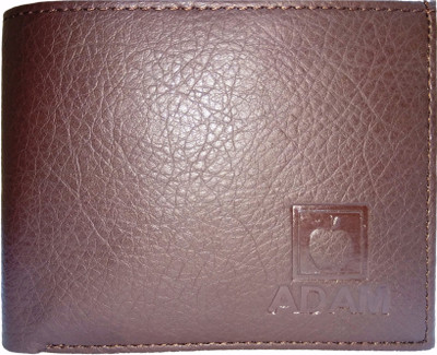 

Adam Men Brown Genuine Leather Wallet(4 Card Slots)