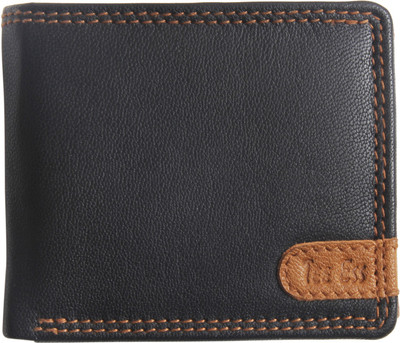 

Tee Ess Men Black, Tan Genuine Leather Wallet(5 Card Slots)
