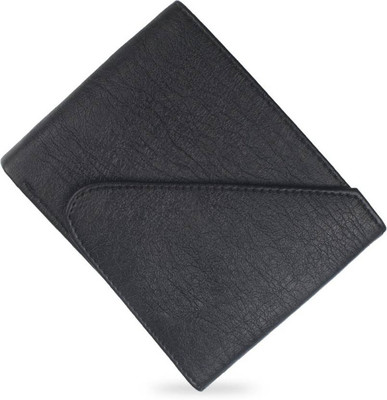 

KGN GALLERY Men Black Genuine Leather Wallet(5 Card Slots)