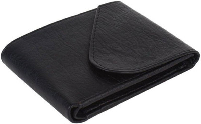 

frs Women Casual Black Artificial Leather Wallet(5 Card Slots)