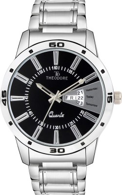 THEODORE TDM16010 Black Premium Stainless Steel Wrist Watch  - For Men   Watches  (THEODORE)