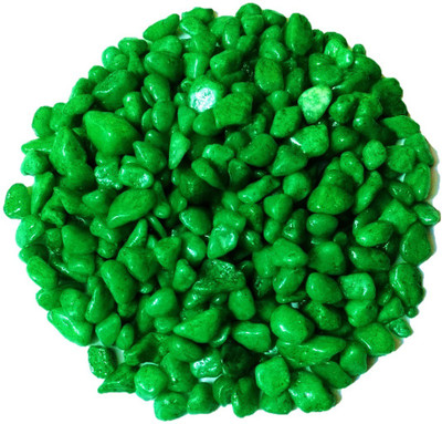 

DS Creations Green color stone 475g Gravel Unplanted Substrate(Green)