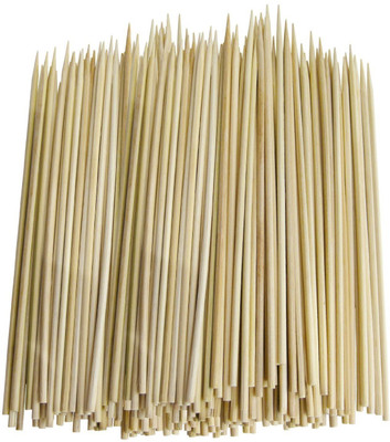 Vardhman Bamboo Skewers / Kabab / Burger / Barbecue Sticks 8 inch ( Pack of 200 )