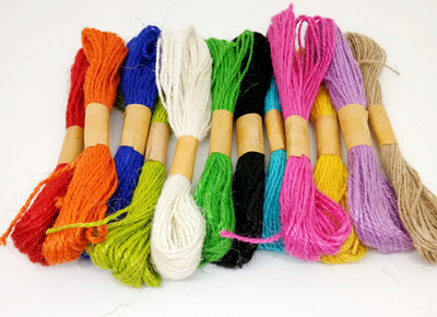 

Aadya Crafts Jute Thread Colour s