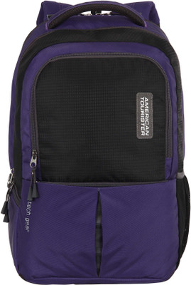 

American Tourister AMT Tech Gear 21 L Laptop Backpack(Purple)
