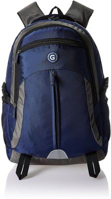 

Giordano GD6807PC-LTBK 24 L Laptop Backpack(Blue), Blue;grey