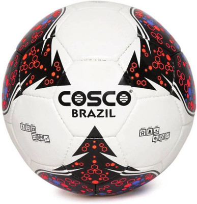 

Cosco Brazil Football - Size: (Pack of 1, Multicolor, White