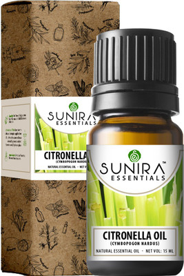 Sunira Essentials Citronella Essential Oil 15ml(15 ml)