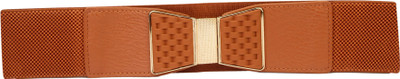 

Gansta Women Party, Casual Brown Fabric, Nylon, Metal Belt