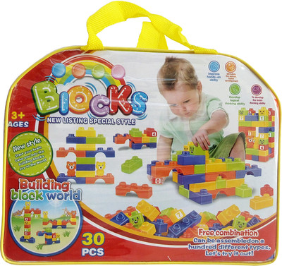 

Ashmaadi New Listing Special Style Blocks (30 pcs)(Multicolor)