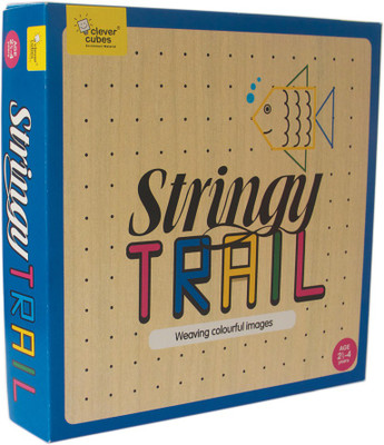 

Clever Cubes Stringy Trail Board Game