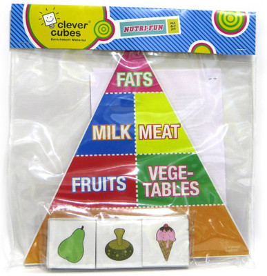 

Clever Cubes Nutri-Fun Board Game