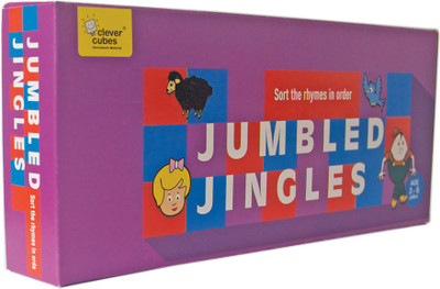 

Clever Cubes Jumbled Jingles Board Game