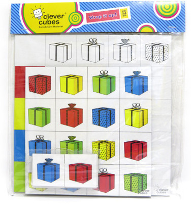 

Clever Cubes Wrap it Up Board Game