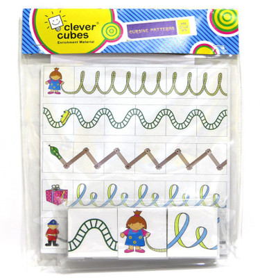 

Clever Cubes Cursive Patterns Board Game