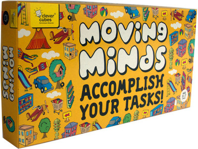 

Clever Cubes Moving Minds Board Game