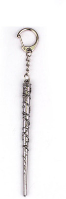 

Optimus Traders Harry Potter Hermonie Granger Wand 3D Logo Metal Locking Key Chain Key Chain