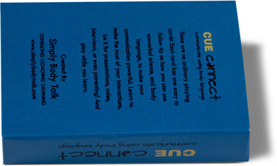 

Cue connect cards Cue Connect playing cards(peacock blue)